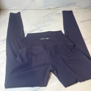 Alphalete seamless high waisted purple gray leggings